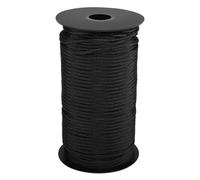 NIZEAMI Corde Paracorde multifonction à 7 brins pour camping Boucle extérieure Noir 100 m