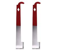 NIZEAMI Lot de 2 outils de ruche en acier inoxydable pour apiculteurs