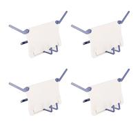 NIZEAMI Lot de 4 pupitres pliables en ABS pour partitions de guitare, piano, violon, instrument de musique universel