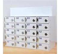 Nizer Armoire de rangement murale pour téléphone portable 50 emplacements pour téléphone portable Solution de rangement compacte pour la maison ou le bureau