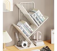 Nizer de bureau en métal, étagère debout pour bureau, maison et école - Solution de rangement polyvalente pour un espace de travail sans encombrement, design élégant et durable
