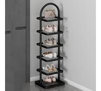 Nizer Étagère à chaussures pliable en bambou à 10 niveaux pour salon, entrée, couloir, salle de bain durable et pliable avec support de présentation de fleurs