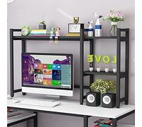 Nizer Étagère de rangement de bureau en métal autonome pour bureau, école et cuisine Étagère de rangement ouverte pour livres et fournitures