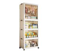Nizer Placard portable pliable de grande capacité en plastique pour chambre à coucher Solution de vestiaire portable peu encombrante