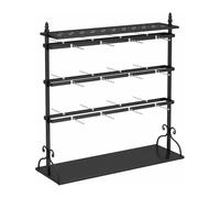 Nizer Porte-vêtements en métal sur pied pour sous-vêtements, chaussettes et gants