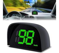Nizirioo : Compteur de vitesse numérique universel HUD pour voiture, moto et vélo, écran de 2 pouces, noir