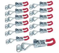 Nizirioo GH-4001 Lot de 12 tendeurs de serrage en fer galvanisé pour armoire, porte, boîte (100 kg)
