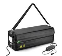 Nizirioo Sacoche de batterie pour vélo électrique Lipo ignifuge et anti-explosion pour le stockage, le transport, la charge (41 x 13 x 12 cm)