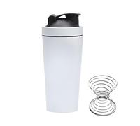 Nizirioo Shaker Protéine: 1 Pièce Shaker Protéine en Acier Inoxydable, Shaker Fiable pour Fitness, 750ml (Blanc)