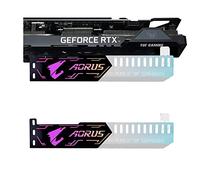 Nizirioo Support de carte graphique GPU : support de carte graphique avec 5 V 4 broches, support de carte graphique LED RVB, léger et durable, support de carte vidéo