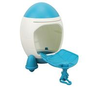 NIZUUONE Banque d'espace sur Le Thème de l'espace Banque d'épargne-bocgy Astronaute Piggy Bank avec Un Verrouillage clé Design coloré pour Les Enfants Garçons Filles (Blue)