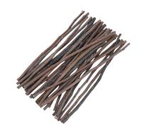 NIZUUONE des Bâtons à Mastication des Arbres Fruitiers pour Les Petits Animaux, 30 Pc Bâtonnets de Mastication en Bois pour Les Lapins Chinchillas Cobayes pour Promouvoir la santé et la