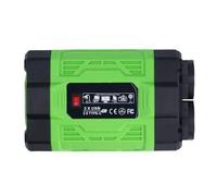 NIZUUONE Onduleur de Voiture 200 W, Convertisseur de Courant Continu 12 V vers 220 V Alternatif, Transformateur de Courant Automatique avec 2 Ports USB, 2 Prises de Type C et 2 Prises CA