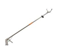 NIZUUONE Pince à Serpent Pliable en Acier Inoxydable, Auto-verrouillable, Attrape-Reptile, Longue Longueur pour Une Manipulation Sûre des Serpents