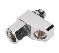 NIZUUONE Tee à Haute Pression en Acier Inoxydable 1 à 2, Accessoires de Plongée Séparateur Haute Pression avec Une Connexion Rapide pour Une Connexion pour Un équipement de Plongée