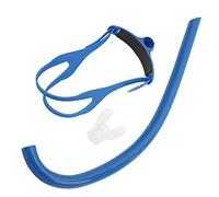 NIZUUONE Tuba de Natation Tuba monté sur Le Devant, Tuba avec Embout avec Embout Réglable Finis Swim Snorkel Accessoires de NatationPlongée et Plongée en Apnée (Blue)