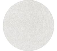 Nizza tapis poils court bouclé rond Ø 160cm crème