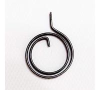 NJ-SPRING, 1pc / 5pcs ressorts for poignées de porte de verrouillage 2 Ressort de torsion tour de rechange levier de verrouillage intérieur plat bobine de réparation interne 1.2mm 27mm en acier