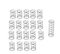 NJ-SPRING, 20pcs 0.8mm 0,8 X 9 mm Diamètre fil à ressort de compression en acier inoxydable 0,8 mm Diamètre extérieur 9 mm Longueur 10-50mm (Taille : 20mm)