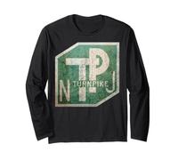 NJ Turnpike Tee NJ Visiteurs locaux New Jersey Garden State Manche Longue