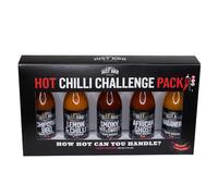 NJBBQ-Coffret hot chili challenge avec des sauces piquantes - 5 x 50 ml
