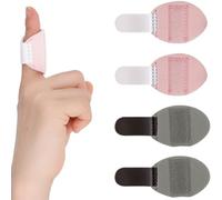 NJCXOLA 4 Pcs Attelle de Doigt, Réglables Orthèses de Doigt Attelle Doigt pour les Blessures aux Doigts, Rince Doigts, Les Douleurs Articulaires, Récupération des Blessures Sportives