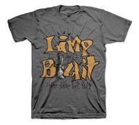 NJD Rare Design Vintage Rap Limp Bizkit T Shirt Dark Grey Grey XL