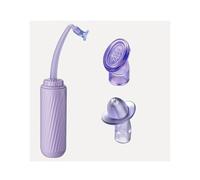 NJDQFA Bidet Portable De Voyage,500 ML,Double Buse Remplaçable,Nettoyage Frontal Et Arrière,Douchette WC Portable pour Hygiène Féminine,Grossesse Et Menstruation,A