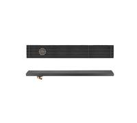 NJDQFA Caniveau De Douche Siphonné,Drain De Douche Rectangulaire avec Grille Couvercle,Acier INOX Bonde Douche Sortie Verticale,Side Drainage,8 * 60cm