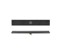 NJDQFA Caniveau De Douche Siphonné,Drain De Douche Rectangulaire avec Grille Couvercle,Acier INOX Bonde Douche Sortie Verticale,Center Drainage,8 * 50cm
