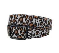 NJDQFA Ceinture À Imprimé Animalier pour Femme Femme, Ceinture Décontractée en Cuir avec Boucle, Tendance Ceinture Imprimé Léopard Serpent pour Jeans Pantalon Robe,Leopard Print b,105CM/41.3''