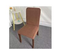 NJDQFA Housse Chaise Salle À Manger 1/2/4/6 Pièces,Lavable Protection De Siège pour Salle À Manger Extensible,Protege Chaise Salle A Manger avec Motif Jacquard,Brown b,2PCS