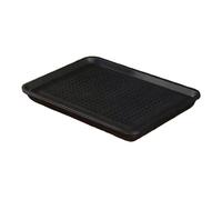 NJDQFA Plateau De Service À Thé en Acier Inoxydable, Table À Thé Gongfu Service À Thé Chinois Plateau,Stockage d'eau Style Bac D'égouttement Rectangulaire Amovible,B 50 * 35cm/19.7 * 13.8″