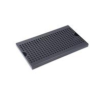 NJDQFA Plateau D'égouttement De Bière Amovible,Plateau Égouttoir En Acier Inoxydable Vaisselle Cuisine,Noir Plateau D'égouttage Pour Brassage À La Maison Pour Bar Tasses Bols,Noir,30*17.5cm/11.8*6.9in