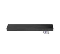 NJDQFA Side Drainage,6.8 * 50cm,Caniveau De Douche avec Filtre À Cheveux,Siphon De Sol Rectangulaire,Bonde Douche avec Grille en Acier Inoxydable