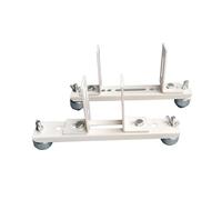 NJDQFA Support De Fixation De Roulette Radiateur De Chauffage,Pieds Robustes pour Une Utilisation Autonome du Chauffage Électrique,2 Pieds Autoportant De Chauffage Infrarouge