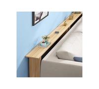 NJDQFA Table Console, Table de Rangement derrière canapé avec Cadre renforcé et Barres transversales, Table Console en Bois pour Bureau, Chambre et Salon,Walnut,D 150 * 10cm/59.1 * 3.9″