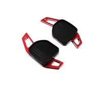 NJHZBH Paddle Shifter Extensions pour Seat pour Leon 5F pour Leon FR 2013 2014 2015 2016 2017 2018-2023 Autocollants D'extension De Palette De Changement De Volant De Voiture(Red)