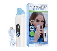 Njidher Appareil d'aspiration de la pression auriculaire, déclencheur de pression auriculaire électrique à action rapide, soulagement des oreilles bouchées | Pour soutien auditif pendant la natation