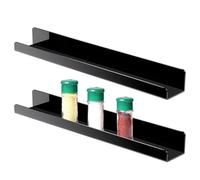 Njidher Étagères flottantes | Étagère magnétique en Acrylique - Petite bibliothèque pour | pour Figurines, Livres, Jouets, réfrigérateur, Bureau, Cuisine, Chambre à Coucher