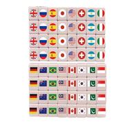 Njidher Jeu Mahjong 2 Joueurs 65 Blocs De 24 mm Seaside Escape Jeu Jeus De Mahjong Jeus De Seaside Escape Majongue A Deux Joueurs pour Fêtes Familiales, Parties