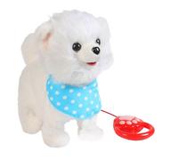 Njidher Jouet Chiot Qui Marche | Peluche Électrique Interactive Aboyante pour Animaux - Animal en Peluche Électrique pour Et Ados, Interactive Et Réconfortante