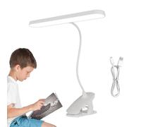 Njidher Lampe À Pince | Éclairage de Bureau - Lampe À Pince Pour Partition,pour Lecteurs, Musiciens, Artistes, Établi de Travail, Pupitre à Musique, Tête de Lit, Atelier, Chambre à Coucher, Chambre