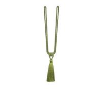 NJIEzhao 1PC Curain Tiebacks with Tassel Curtain Clips Rope Tie Backs Holdbacks Home Accessories Decorative Embrasses en Corde pour Rideaux(Green)