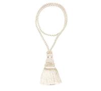NJIEzhao 1PC Curtain Tassel Tieback Holder Accessory Rope Decorative Home Decor Hanging Accessories Embrasses en Corde pour Rideaux(Beige)