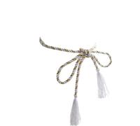 NJIEzhao 2/6/10PCS Tassel Curtain Binding Rope Tie Backs for Curtains Embrasses en Corde pour Rideaux(White,2 PCS)
