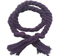 NJIEzhao 2Pcs Handmade Tassel Curtain Tieback Multicolor Buckles Household Decorative Accessories Hand Cotton Linen Rope Embrasses en Corde pour Rideaux(Dark Purple)