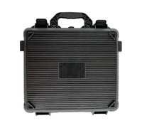 NJIEzhao Boîte à Outils en Plastique ABS 6 Tailles, boîte de Rangement for équipement sécurité, étui Rigide étanche, Grande, Protection for Appareil Photo Coffre de Transport(380x310x115mm)