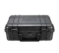 NJIEzhao Boîte de Rangement Rigide étanche 9 Tailles, boîte for Outils, à, étui for équipement sécurité avec éponge, Valise, Trousse Coffre de Transport(250x200x74mm)