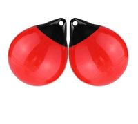 NJIEzhao Bouée d'Ancre pour Bateau 1 Ensemble de bouées d'amarrage for Pare-Chocs Bateau, Boule d'ancrage Ronde, Quai, Remplacement Gonflable, Petit voilier, Ski